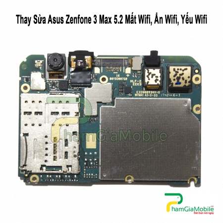 Thay Thế Sửa chữa Asus Zenfone 3 Max 5.2 ZC520TL Mất Wifi, Ẩn Wifi, Yếu Wifi